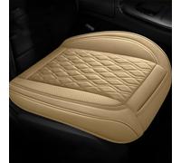 Car Seat Cushions For Mini Cooper 2-Doors Cooper SE Electric, Anti-Slip Soft Driving Chairs Cushion Breathable Comfortable Seats Protector Mat Interior Accessories,C/Beige