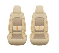 Car Seat Cushions for Porsche Cayenne/Cayenne Coupe/Cayenne E-Hybrid, Front Seat Covers, Full-coverage Leather Seat Covers,Beige