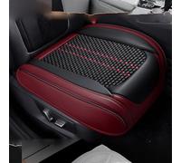 Car Seat Cushions For Renault Escape/Captur/Fluence 2015-2023, Leather Front Seats Covers Chairs Protector Cushion Non Slip Breathable Comfort Interior Accessories,Dark Red-Black