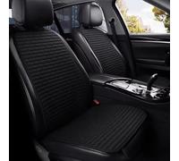 Car Seat Cushions for VW Atlas 2017-2026, Linen Material, Effective Heat Dissipation, Front Seat Cushions,Black