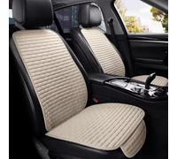 Car Seat Cushions for VW Atlas 2017-2026, Linen Material, Effective Heat Dissipation, Front Seat Cushions,Beige