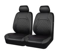 Car Seat Cushions Front Two Seat Universal PU Leather Car Cover For MAZDA 3 CX-5 2 5 6 CX-3 CX-4 CX-7 CX-9 RX-8 CX-30 CX-50 Seat Covers(Black 2 PCS)