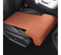 Car Seat Extender Cushion for Jaguar F-PACE 2019 2020 2021 2022 2023 2024 2025, Car Seat Leg Support Pad Breathable Protector Mat Non-slip Seat Pad Cushion,Orange