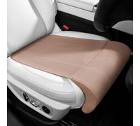 Car Seat Extender Cushion for Seat Ibiza III Hatchback 2002 2003 2004 2005 2006 2007 2008, Leather Comfortable Portable Extendable Leg Support Extension Pad,E-Brown