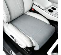 Car Seat Extender Leg Support Cushion for VW T-ROC 2025-2026, Memory Foam Under-Thigh Support Comfort Leg Rest Pads,C/Grey