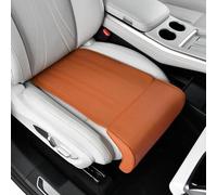 Car Seat Extender Leg Support Cushion for VW T-ROC 2025-2026, Memory Foam Under-Thigh Support Comfort Leg Rest Pads,D/Orange