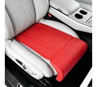 Car Seat Extender Leg Support Cushion for VW T-ROC 2025-2026, Memory Foam Under-Thigh Support Comfort Leg Rest Pads,F/Red