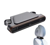 Car Seat Fan, USB Plug-in Cooling Device, Backseat Mount Portable Air Circulator, Built-In Scent Diffuser for Fresh Air, Compact Design, Travel Accessory for Family Outings Indoor Outdoor Use