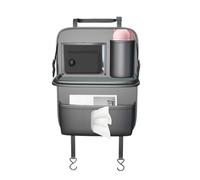 Car Seat - Foldable Car Table Tray | Kids Back Seat | Behind The Seat Storage | Anti-Kick Mat Storage For Vehicles, Backseat Protector,Bag With Foldable Food Tray For Adults