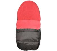 Car Seat Footmuff/Cosy Toes Compatible with ABC Design Zoom Risus - Fire Red
