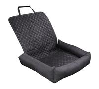 Car seat for dogs, vehicle seat for pets, travel, portable dirt- car seat for dogs on the go