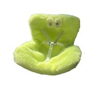 Car Seat for Dolls - Doll Car Seat with Safety Straps, Plush Cushion, Air Vent Clip & Desktop Stand, Pink Accessories for Collectors & Fans (Green)