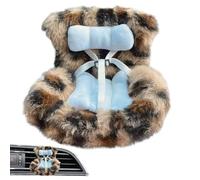 Car Seat for S - 17cm Seat with Clip | Comes with a Plush Cushion Seat on Air Vent | Cute Soft Accessories Decoration Toys Ornament
