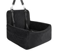 Car Seat for Small Dogs Non-Slip Washable Plush All-Weather | Small Dog Vehicle Seat Detachable for Truck Sedan RV Family Road Trip Daily Outing Commuting Travel Long Ride