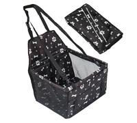 Car Seat for Small Dogs - Portable Foldable Waterproof Sleeping Place | Pet Transport Box Veterinary Visits City Trips Travel Family Trips Picnic Everyday | Box Blue Nest Basket
