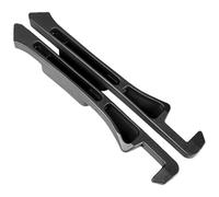 Car Seat Gap Filler - 2PCS Auto Crevice Blocker, Vehicle Crack Storage Filler, Prevents Items from Falling, PU Leather Material, Seat Console Organizer for Cars, SUVs 16.54x2.17x2.56 Inches