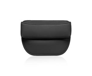 Car Seat Gap Filler Organiser, 2025 Upgraded Leather Car Seat Storage Box for Car Seats, Universal Car Accessories, Interior Organiser, Multiple Styles Available (Black)