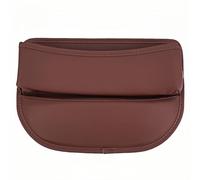 Car Seat Gap Filler Organizer for Audi S5 2door 2017-2023, Auto Seat Gap Storage Box Leather Durable Storage Box Car Accessories,Brown