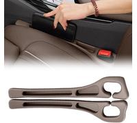 Car Seat Gap Filler Organizer for Rolls-Royce Cullinan | Ghost | Phantom | Spectre, Keeps Essentials Secure Within Reach Fill the Gap Between Seat Console,Brown