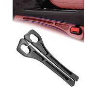 Car Seat Gap Filler Organizer,No Drop Seat Guard,Dual Slot Car Seat Gap Organizer, Drop seat Gap fillers Between Seat,Fit Car Suv Truck, Stopping Phone Key from Falling (Black)