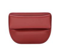 Car Seat Gap Filler Pocket For MG HS EHS 2018 2019 2020 2021 2022 Upgraded Version Big Capacity Storage Box Interior(Red)