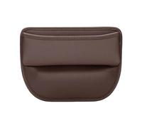 Car Seat Gap Filler Pocket For MG HS EHS 2018 2019 2020 2021 2022 Upgraded Version Big Capacity Storage Box Interior(Brown)