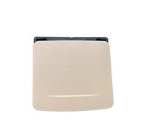 Car Seat Gap Organiser With Cup Holder For VW For RABBIT For Eos 2006 2007 2008 2009 For Scirocco Seat Central Armrest Rear Fold Cup Holder 1K0862532F(Dark Beige)