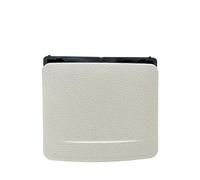 Car Seat Gap Organiser With Cup Holder For VW For RABBIT For Eos 2006 2007 2008 2009 For Scirocco Seat Central Armrest Rear Fold Cup Holder 1K0862532F(Light Beige)