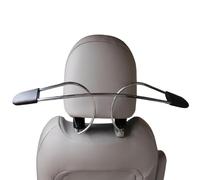 Car Seat Headrest Clothes Coat Hanger, Car Back Seat Headrest Hanger for Coat Suit Jacket, Stainless Steel Car Coat Hanger Headrest, Car Seat Coat Hanger for Travel Storage, Car Headrest Accessories