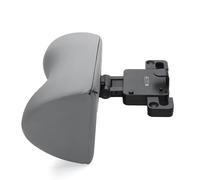 Car Seat Headrest Cushion Compatible with Abarth 124 Spider 2016-2023, Multi-Function Memory Foam Car Neck Pillow Adjustable Car Headrest Pillow Auto Accessories,Grey