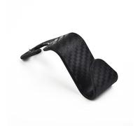 Car Seat Headrest Hooks for Back Seat Organization - 2-pack Carbon Fiber Style Storage Hangers Heavy-duty 30 Lb Capacity Fits Most Vehicles Abs Substance