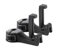 Car Seat Hooks Compatible with BMW i8 Hybrid 2014-2020 | 2-in-1 Hanger Headrest Storage Organizer Hook Mount 360° Rotation and Lock