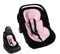 Car Seat Insert - Baby Carseat Head And Body Support Pad & Seat Liner For | 2 In 1 Reversible CarSeat Cushion For Stroller Swing Bouncer Rocker Chair