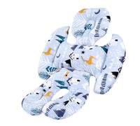 Car Seat Insert - Pram Baby Car Seat Cushion | Baby Stroller Insert Cushion Pad,Five-Point Design Stroller Cushion Insert for Car Seats, Strollers, and Baby Cradles