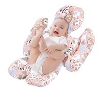 Car Seat Insert - Pram Baby Car Seat Cushion | Baby Stroller Insert Cushion Pad,Five-Point Design Stroller Cushion Insert for Car Seats, Strollers, and Baby Cradles