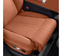 Car Seat Leg Support Cushion for KIA picanto/Morning 2017-2025 Leather Footrest Extension Pad Thickened Leg Rest for Driver Passenger Comfort Orange B