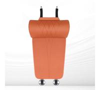 Car Seat Leg Support Cushion for KIA picanto/Morning 2017-2025 Leather Footrest Extension Pad Thickened Leg Rest for Driver Passenger Comfort Orange