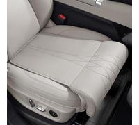 Car Seat Leg Support Cushion for Renault Megane I Classic (LA) 1996-2025 Leather Footrest Extension Pad Thickened Leg Rest for Driver Passenger Comfort Beige