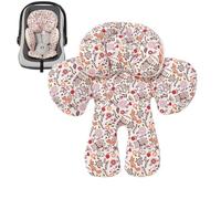 Car Seat Liner - Car Seat Insert Support for Kids,Adjustable Height Pad with Removable Head Support Protector for Kids Toddler Boys Girls in Vehicle Carseat Truck SUV During Training Potty