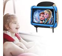 Car Seat Mount for Car Headrest, Upgraded 360 Rotating Headrest Tablet Mount with Anti-Slip Strap and Holding Net, Universal Tablet Car Headrest Mount Holder for all 7"- 10.5" Devices