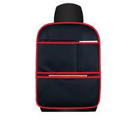 Car Seat Organiser Car Seat Organiser Kids Car Storage Kids Car Seat Organiser Car Organisers For Kids Back Seat Car Organiser Car Backseat Organiser Black-Red,One Size