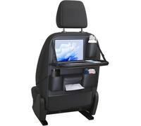 Car Seat Organiser for BMW X5 E70 (with Pedal) 2007-2013 - Kids Back Seat Organiser, Storage Pockets, Screen Holder, Black, 1 Pack