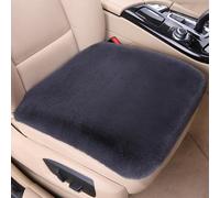 Car Seat Pad for Alfa Romeo Stelvio Quadrifoglio, Portable Winter Warming Cushion Plush Car Seat Cushion Accessories,dark gray*1