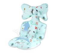 Car Seat Pad | Newborns Car Insert Liner | Baby Stroller Liner Head and Body Support Pillow Mats for Stroller Seats