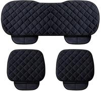 Car Seat Pads for Nissan LEAF 2019-2024, Winter Warm Non-Slip Front and Back Seat Covers Cushion Set Car Accessories