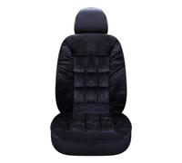 Car Seat Pads Luxury Car Seat Cushion Winter Plush Plaid Thickening Warm Suv Universal Front Single Seat Cover Comfortable Breathable (Color : W, Size : 1)