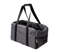 Car Seat Pet Center Console Seat Small Dog Cat Travel Portable Pressurized Dog Car Seat ByT151 (Grey, 42x20x22cm)