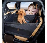 Car Seat Pet Protection Pad for Odyssey 2019 2020 2021 2022 front-row-has-armrest-boxes,PU Leather luxury Foldable Waterproof Non-Slip Durable Travel Gear Accessories,A/Black-A/Big