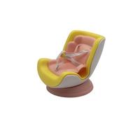 Car Seat Protector and Display Stand for 17cm Dolls Desktop Ornament Travel Artifact with Accessories Perfect Vehicle Interior Decoration (F, 17X15X10cm)