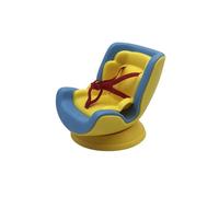 Car Seat Protector and Display Stand for 17cm Dolls Desktop Ornament Travel Artifact with Accessories Perfect Vehicle Interior Decoration (D, 17X15X10cm)